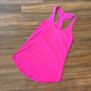 Lululemon Pink Racerback Tank Top
